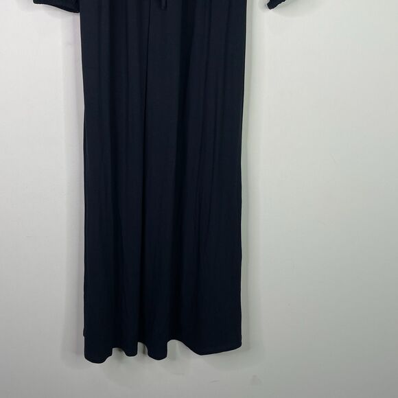 New Boden Tie Detail Jersey Maxi Dress with Pockets Women's Size 6 - Picture 8 of 12